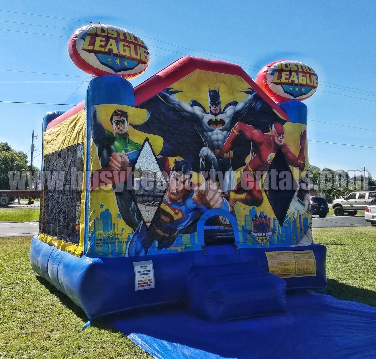 Justice League Bounce House Busy Bee Party Rentals Clewiston FL